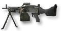 M240 z celownikiem laserowym