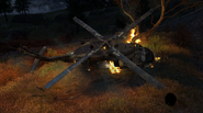Crashed Helicopter Overwatch MW2