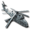 Kampfhubschrauber.