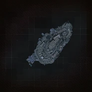 Ночной остров Возрождения во время события "Разрушение Верданска"