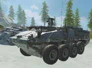 A Stryker on Isolated.