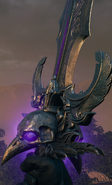 The uncharged Balmung in first person.