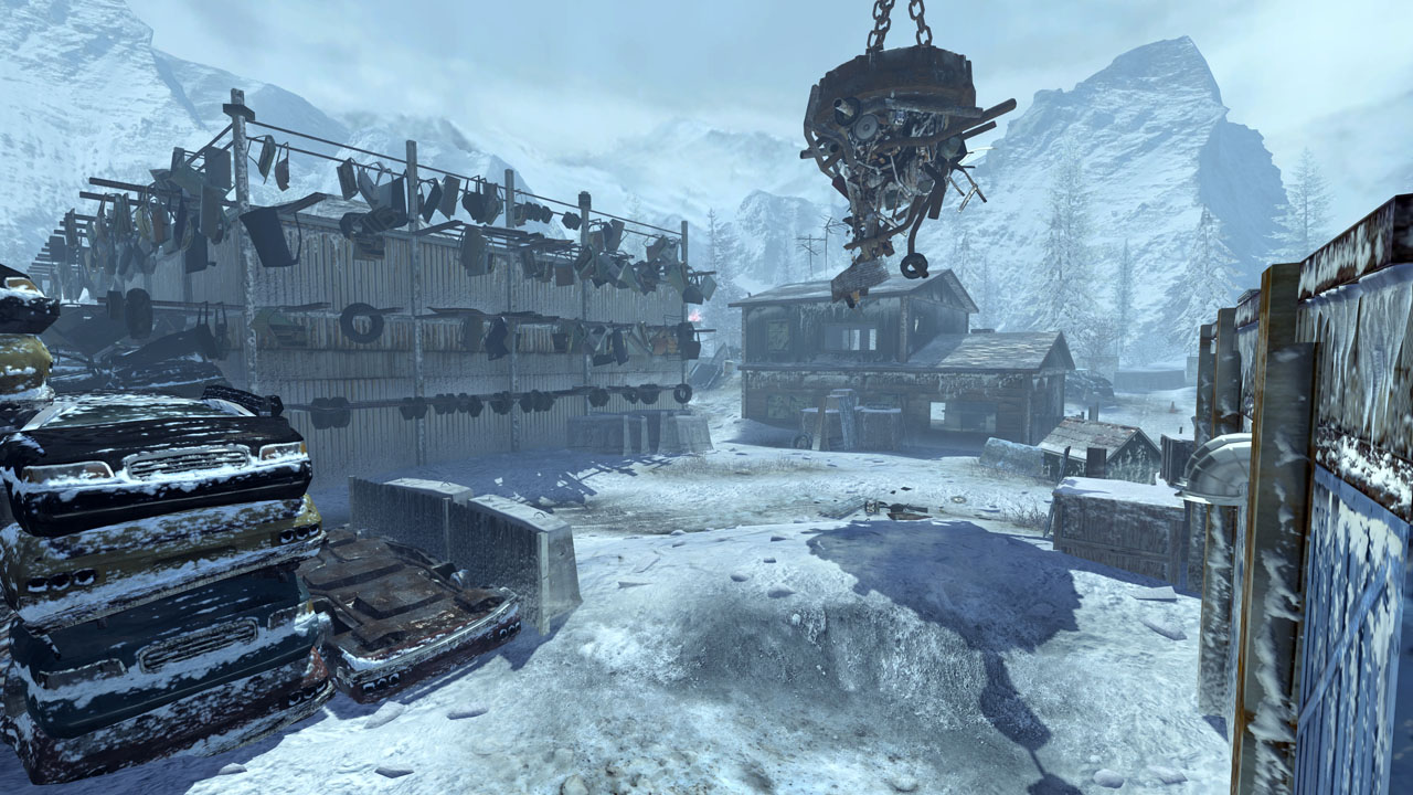 Modern Warfare Snow Map Salvage (Map) | Call Of Duty Wiki | Fandom