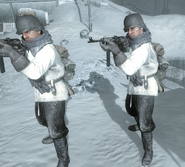 Two German soldiers from "Project Nova".