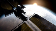 International Space Station close-up Second Sun MW2
