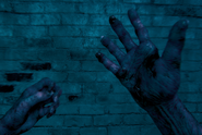 Inspecting with the Fists when Infected.