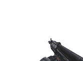 First-person view of the AK-74