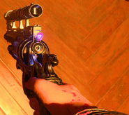 Alistair's Annihilator as seen in first person.