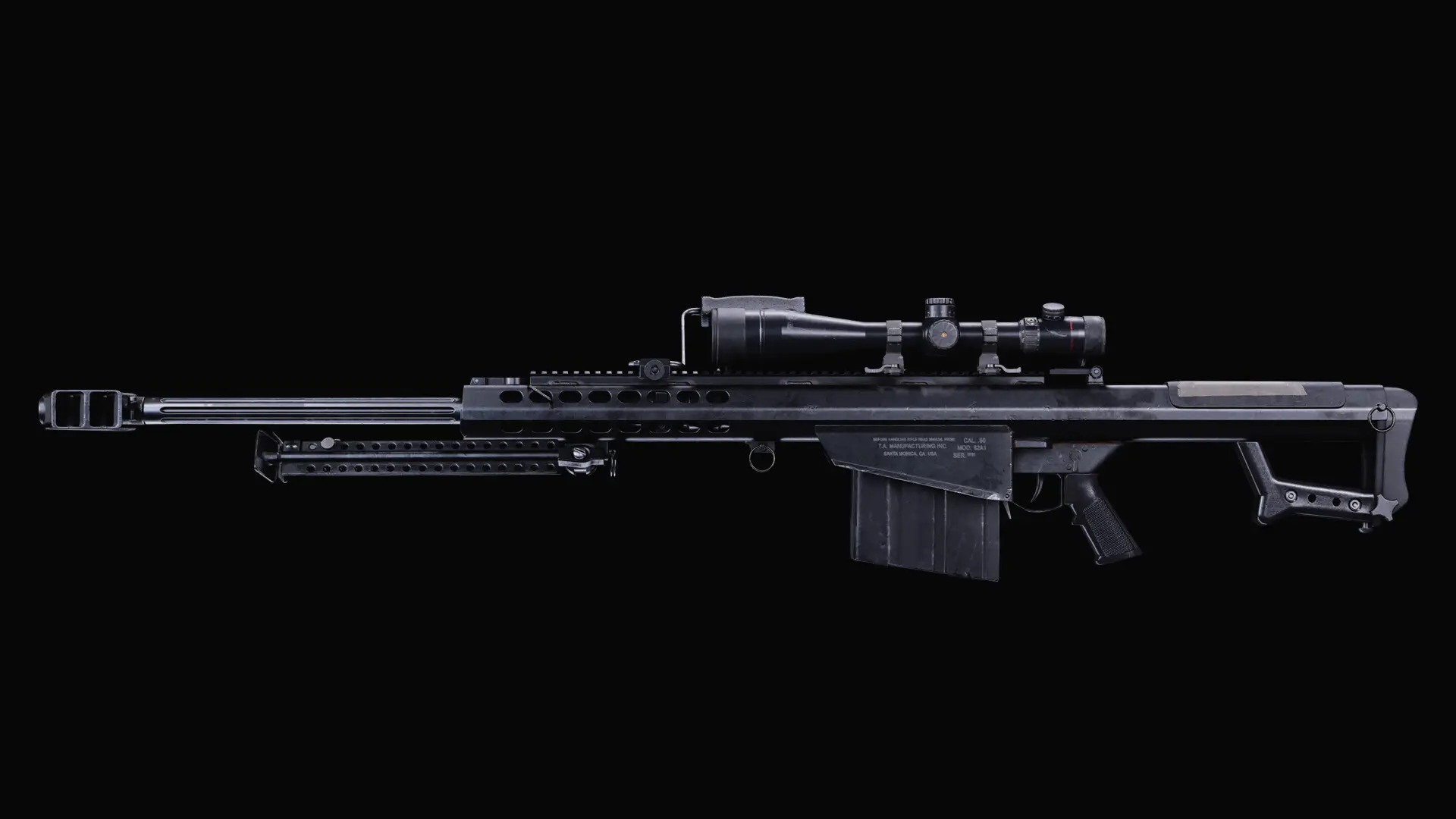 So NERF made a .50 CAL Barrett M82 Sniper Rifle 