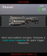 Reaver Zombies Unlock Card IW
