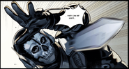 CODM Ghost using Throwing Knife
