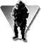 Icon for being killed by a Juggernaut. Was originally intended for the Heavy Armor streak.