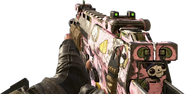 The MP7 with Kawaii camouflage applied.