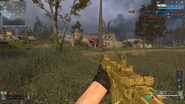 Gold Camouflage on the M4A1 Tech