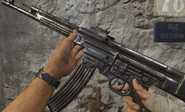 Inspecting a side of the STG44.