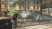 GIGN fighting in the streets of Paris.