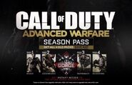 The Season Pass poster for Call of Duty: Advanced Warfare.