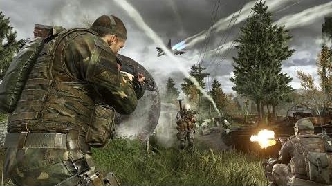 Gameplay of Team Deathmatch on Overgrown in Call of Duty: Modern Warfare Remastered.