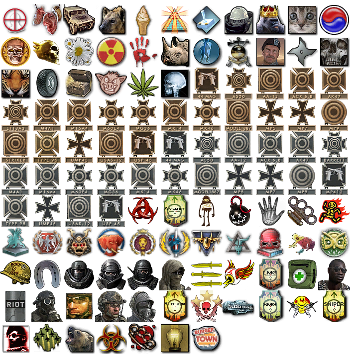 Call of Duty Ghost Prestige icons for MW2 [Call of Duty: Modern