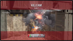 The Beta KillCam in Call of Duty: Black Ops.