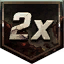 Double Points Icon