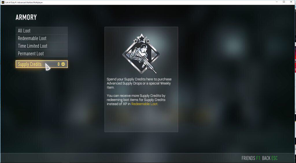 Call of Duty: Advanced Warfare: new Legendary loot in, Retired items out