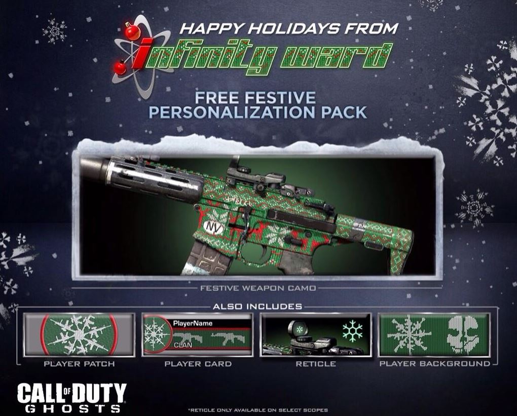 Festive Pack, Call of Duty Wiki