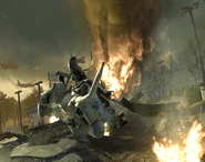 Raptor's crashed Pave Low, seen in Wolverines!.