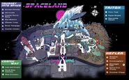 Spaceland map.[1]