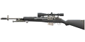 M21. Used by Sniper Team Two and another is available through commands