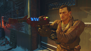 Dempsey with the Ray Gun in third-person.