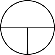 Default reticle of the Lee Enfield