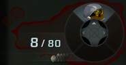 The space helmet icon in the equipment slot.