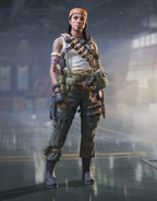 Rivas' "Smuggler" uniform in-game.