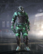 Firebreak's "Circuitry" uniform in-game.