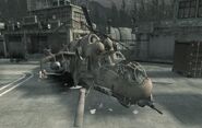 The crashed Mi-24 Hind on Countdown.