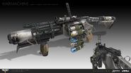 Black Ops 4 War Machine Concept Art