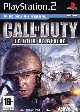 Jeu PS2 Call Of Duty : Le Jour De Gloire – Édition Promo, Complet (boîte, Manuel, Disque)