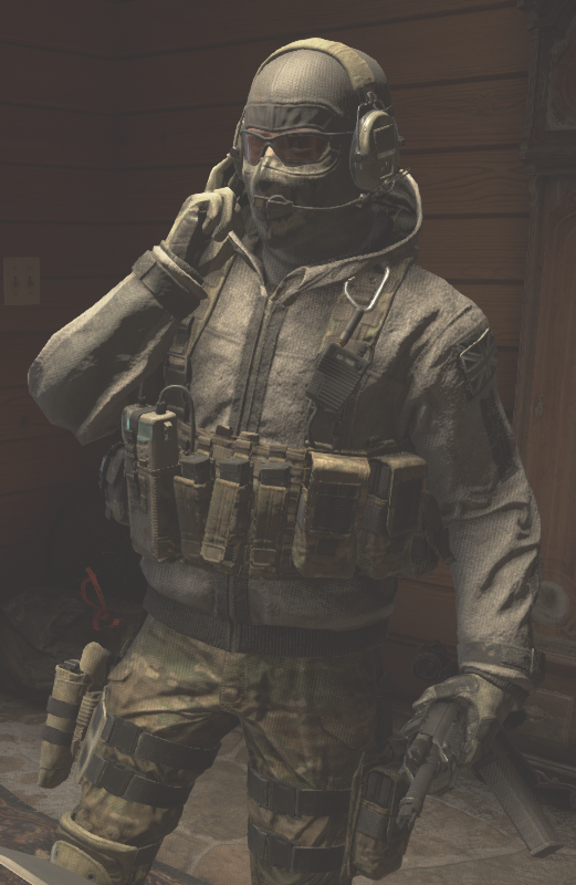 cod mw2 ghost costume