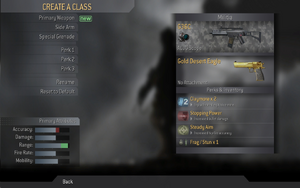 Create-a-Class CoD4