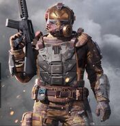 Firebreak with "Fire Squad" uniform.