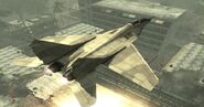 The Jet of the Airstrike in-game