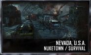 Teaser poster for Nuketown Zombies.