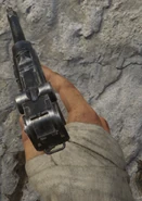 Inspecting a side of the P-08.