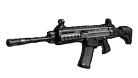 SA-805 с прицелом ACOG
