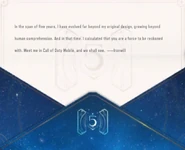 Iron Will's Anniversary letter.