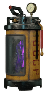 A canister of Aetherium, used by Omega Group.