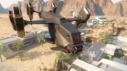 Hostile VTOL Drone with Care Package