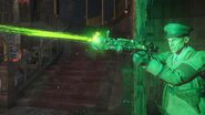 Richtofen firing Ray Gun Mark II on Kino Der Toten BO3