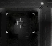 The fortification after the AC-130 destroyed it.